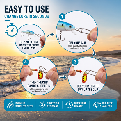 SpeedClip™ Fishing Clips