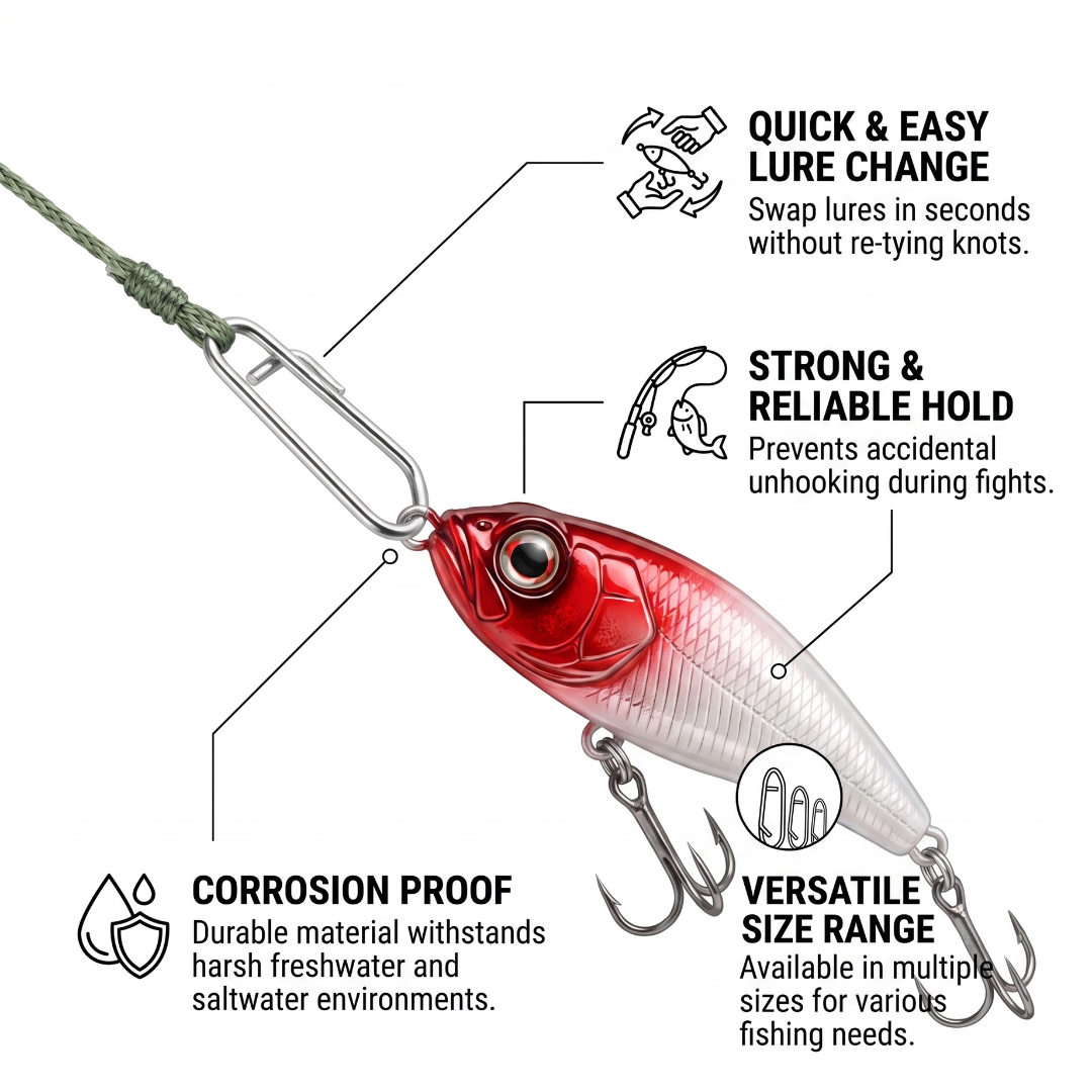 SpeedClip™ Fishing Clips